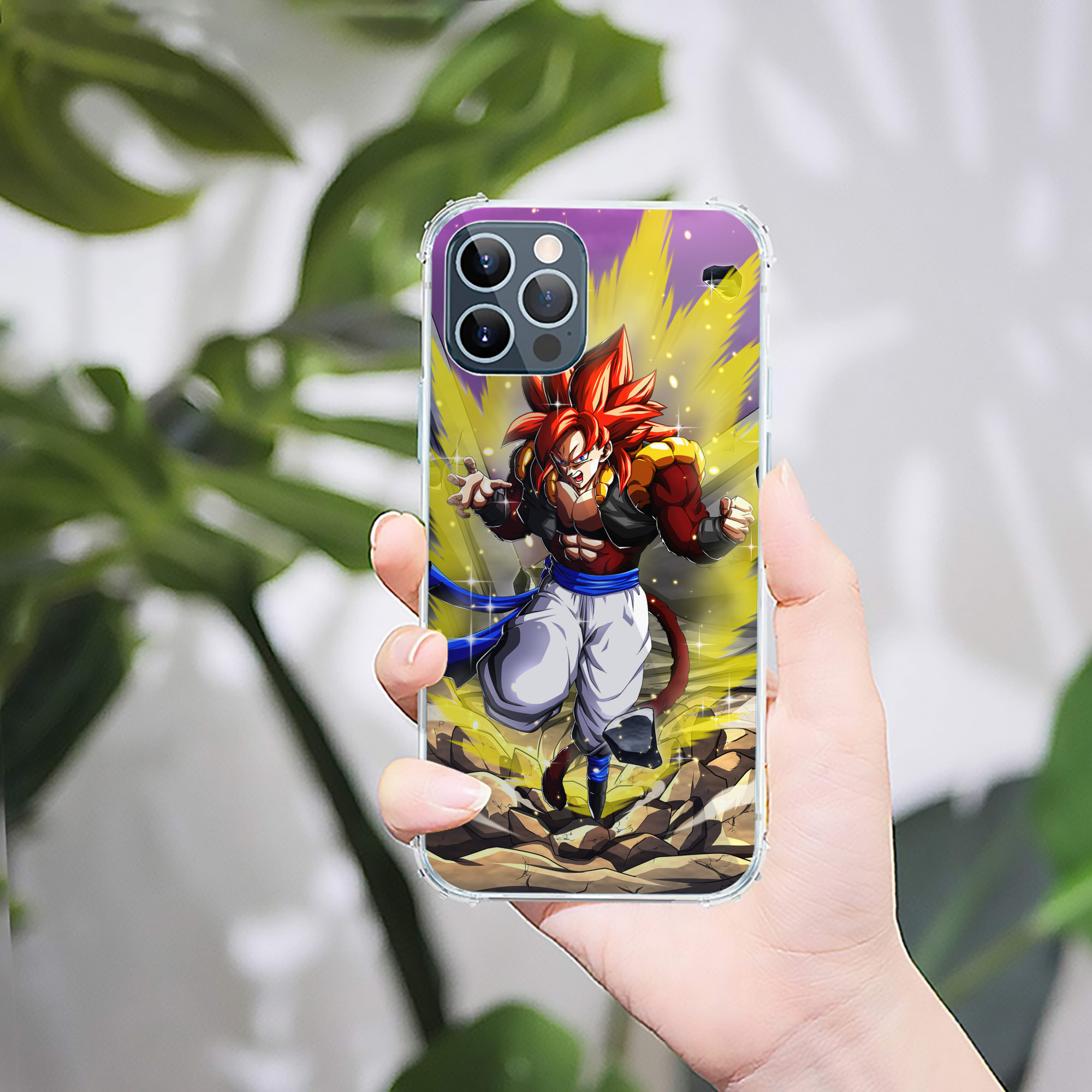 （画像用） ドラゴンボール DRAGON BALL 【iPhone 12シリーズ対応】透明スマホケース（クリアソフトケース）